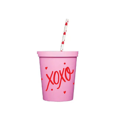 Kids Cups | Valentines Day - XOXO - assorted colors | Natalie Cheng - The Ridge Kids
