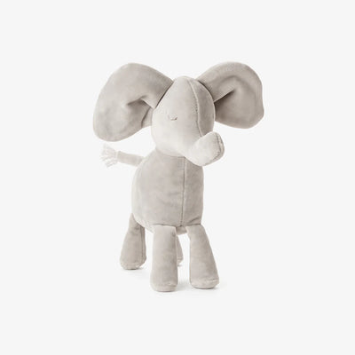 Baby Plush Animal | Elephant Velour Plush Toy | Elegant Baby - The Ridge Kids
