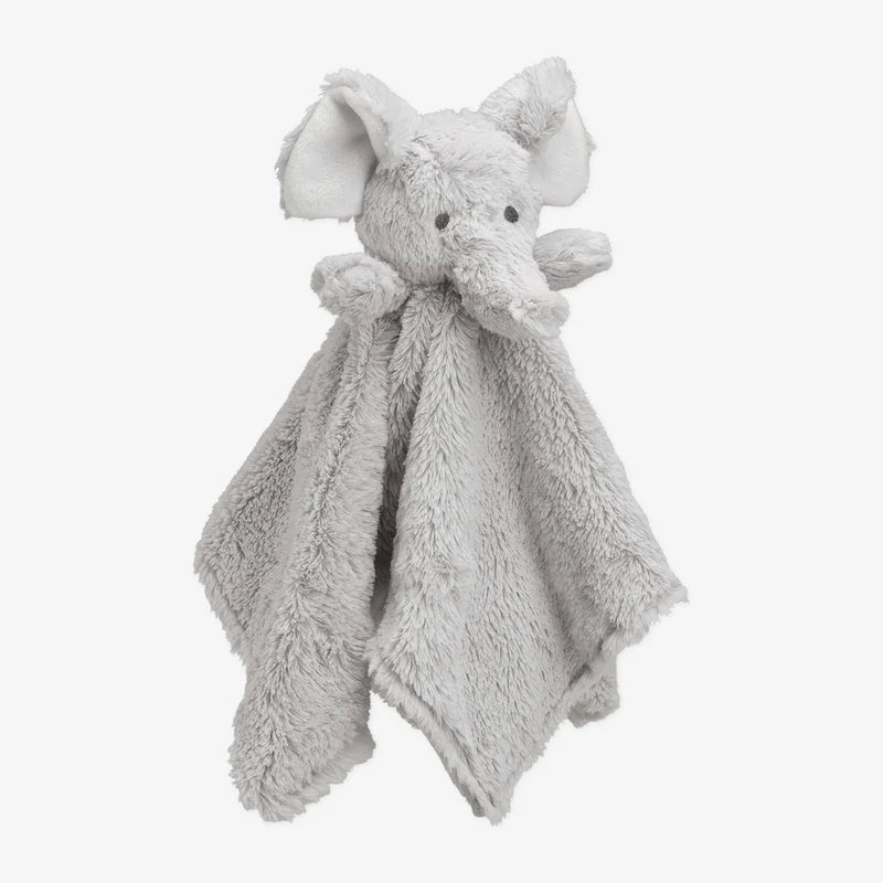 Baby Plush Blankie | Gray Elephant Security Blanket | Elegant Baby - The Ridge Kids