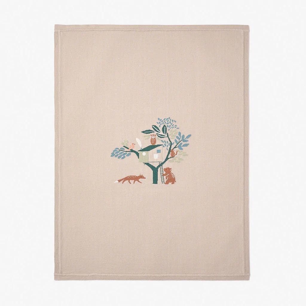 Baby Blanket | Treehouse Knit Blanket | Elegant Baby - The Ridge Kids