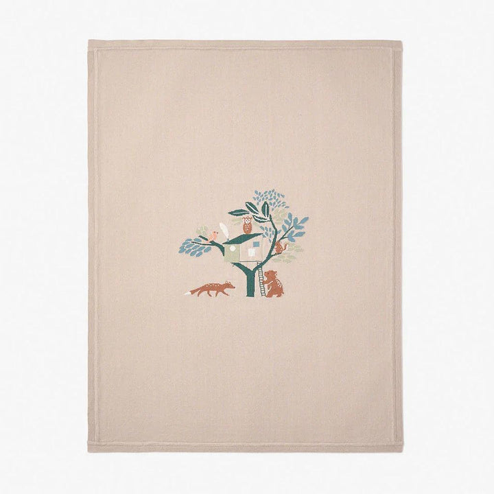 Baby Blanket | Treehouse Knit Blanket | Elegant Baby - The Ridge Kids