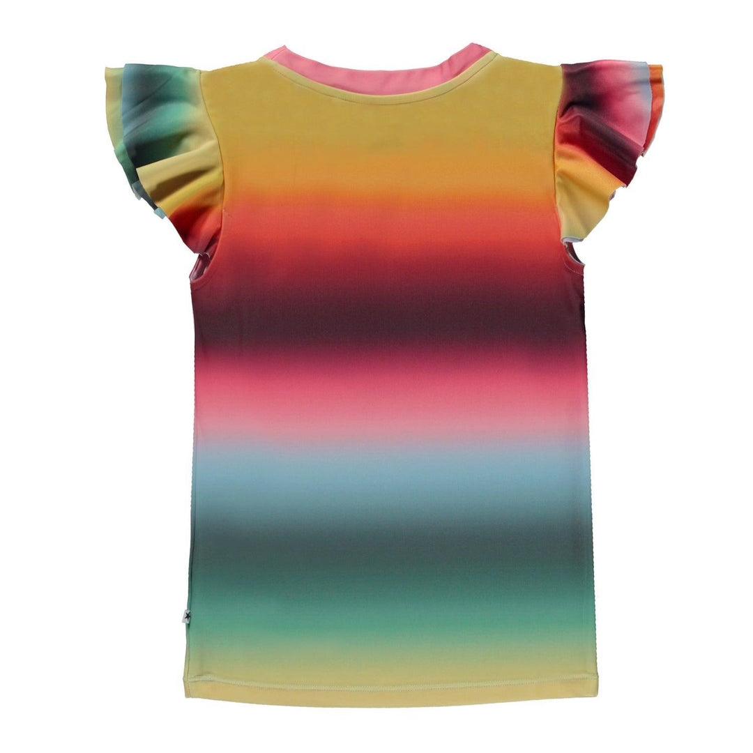 Neona Swim Rashguard | Happy Rainbow Print | Molo - The Ridge Kids