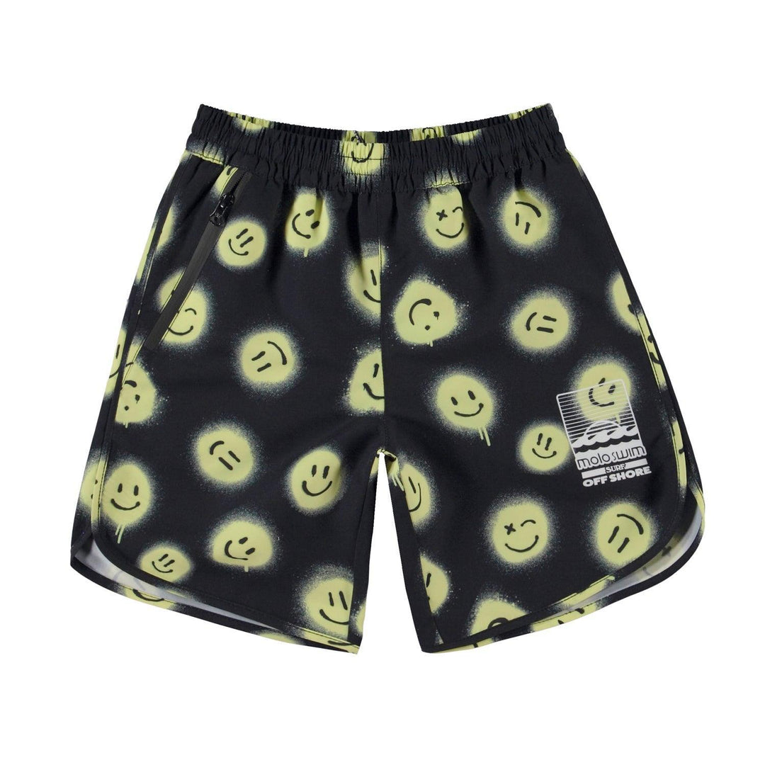 Nox Boardies Swim Shorts | Happy Sunny | Molo - The Ridge Kids