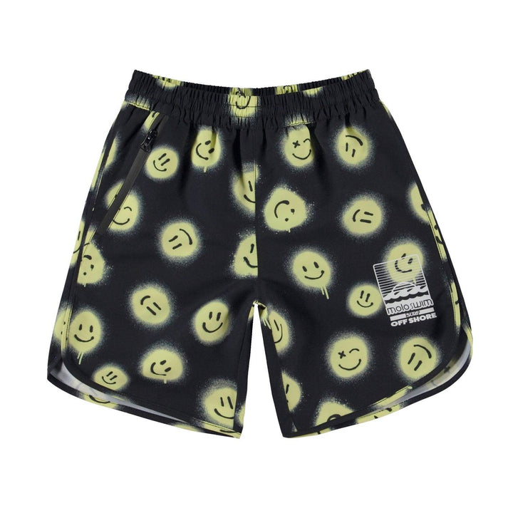 Nox Boardies Swim Shorts | Happy Sunny | Molo - The Ridge Kids