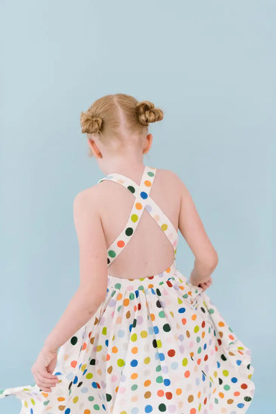 Dress | Sofia - Bold Dots | Ollie Jay - The Ridge Kids