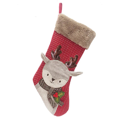 Christmas Stocking | Merry Reindeer | Mon Ami Designs - The Ridge Kids