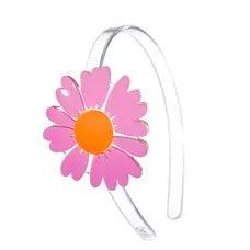 Headband | Big Purple Daisy | Lilies & Roses NY - The Ridge Kids