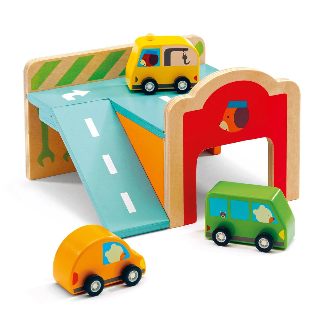 Baby Toy | Mini Garage | Djeco - The Ridge Kids
