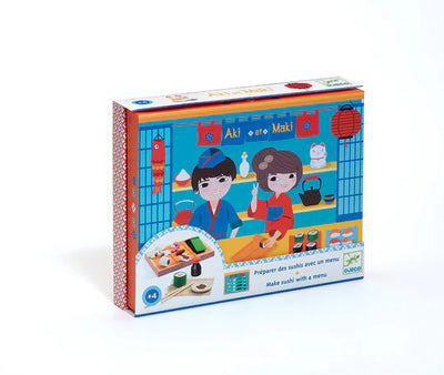 Pretend Play Food Set | Make Sushi with a Menu | Djeco - The Ridge Kids