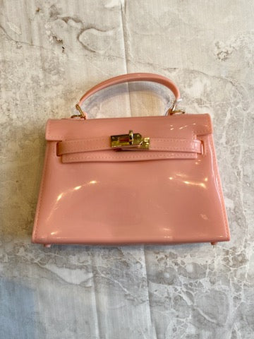 Handbag | Jelly Luxe Purse - Pink | Cece Co