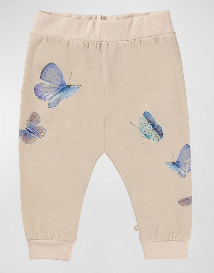 Susanne Baby Girl Bottoms | Blue Butterflies | Molo - The Ridge Kids