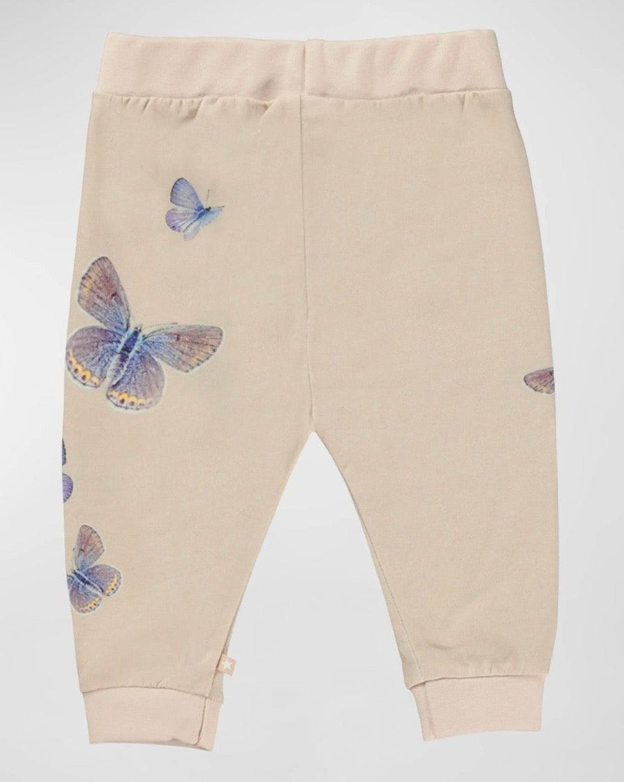 Susanne Baby Girl Bottoms | Blue Butterflies | Molo - The Ridge Kids