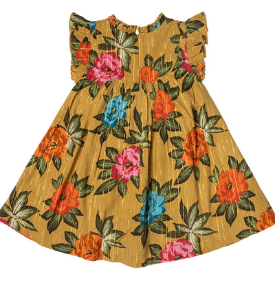 Girls Dress | Brayden - Hawaiian Floral | Pink Chicken