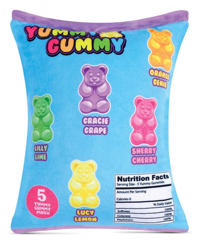 Plush Toy |Gummies Packaging Strawberry Scented Fleece Plush | Iscream