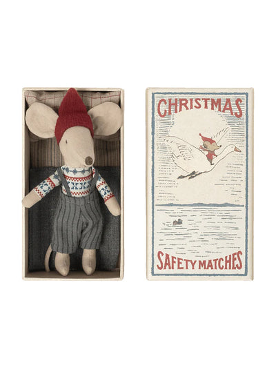 Plush Doll | Heirloom Christmas Big Brother Mouse Doll in Matchbox | Maileg - The Ridge Kids
