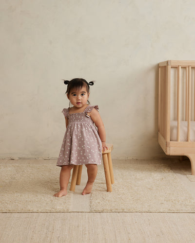 Baby Dress | Smocked Jersey Dress - Butterflies | Quincy Mae