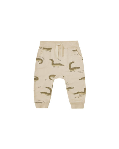 Soft Cotton Relax Fit Sweatpant | Crocodiles | Rylee and Cru - The Ridge Kids