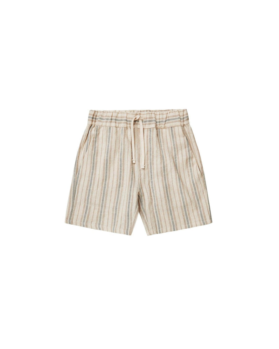 Cotton Bermuda Short | Pool Stripe | Rylee and Cru - The Ridge Kids