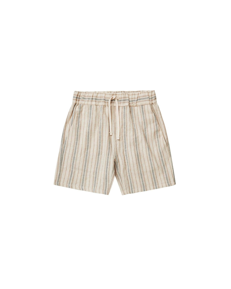 Cotton Bermuda Short | Pool Stripe | Rylee and Cru - The Ridge Kids