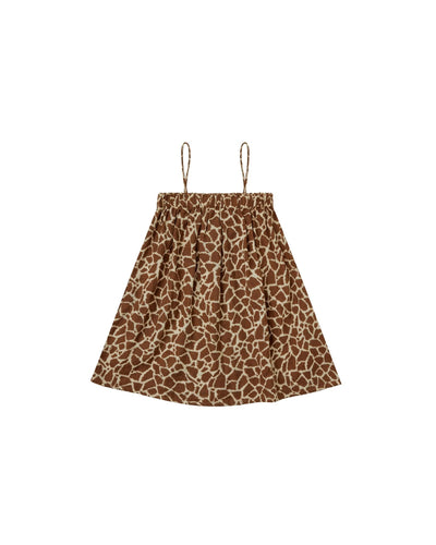 Sahara Mini Cotton Dress | Giraffe Spots | Rylee and Cru - The Ridge Kids