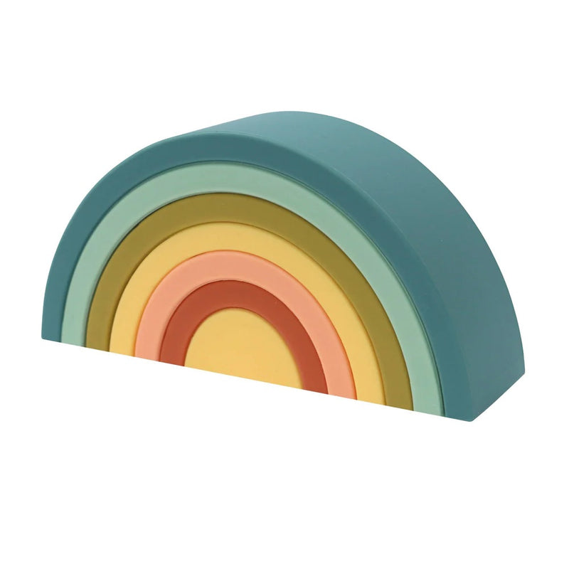 Silicone Rainbow Stacker | Blueberry | O.B. Designs