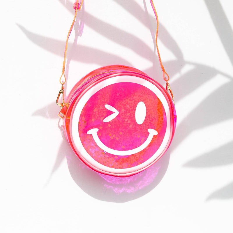 Handbag |Jelly Handbag - Pink Winky Face 😉 | Bewaltz