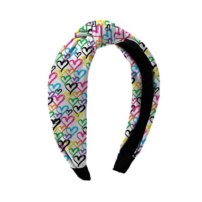 Headbands | Graffiti Heart Knot| Top Trenz