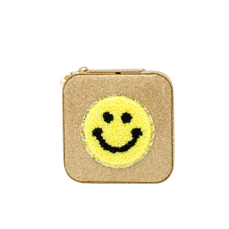 Jewelry Box | Happy Face Sparkle: Gold | Tiny Treats and Zomi Gems