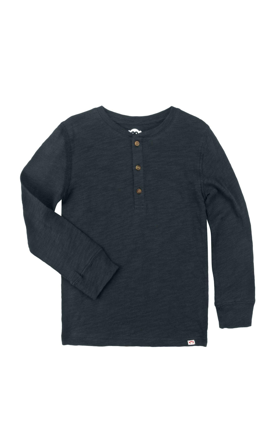 Appaman | 100% Cotton Allday Henley | Dark Slate - The Ridge Kids