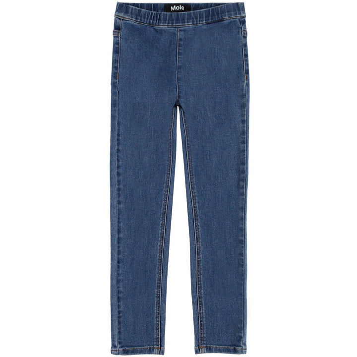 April Stretch Jegging | Blue Denim | Molo - The Ridge Kids