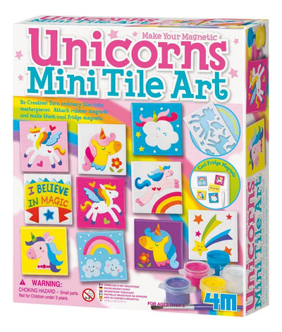 Arts and Crafts | 4M Unicorns Mini Tile Art Kit | Toysmith - The Ridge Kids