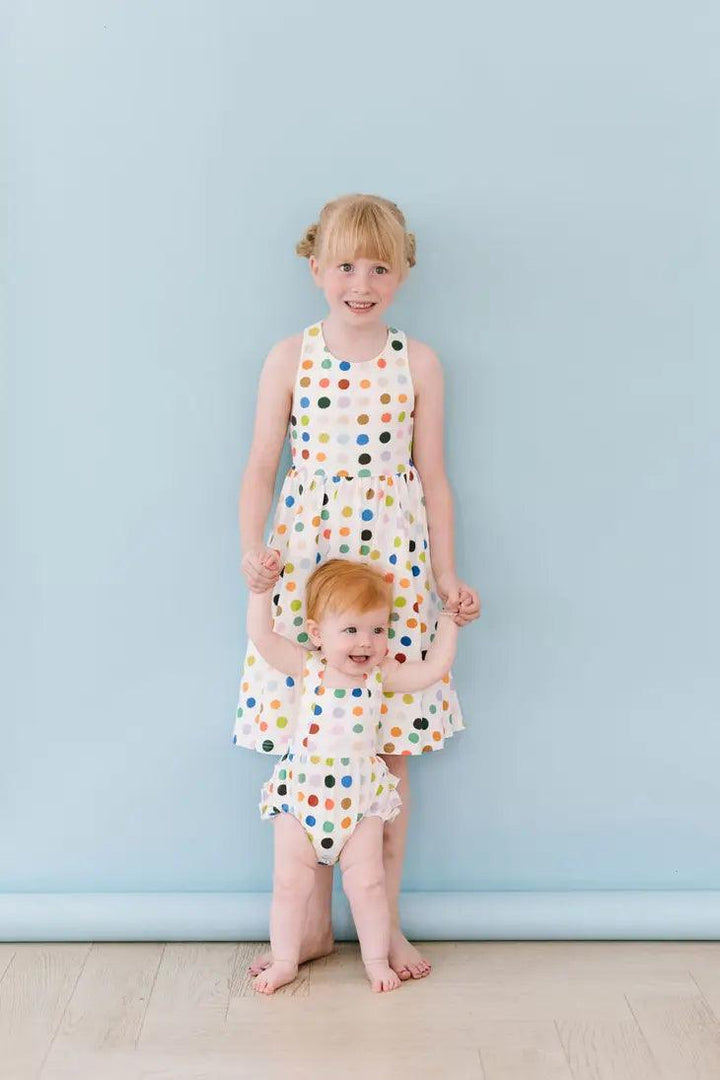 Dress | Sofia - Bold Dots | Ollie Jay - The Ridge Kids