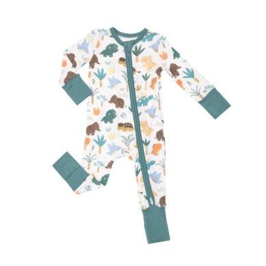 Baby 2 Way Zipper Romper | Cute Dino | Angel Dear - The Ridge Kids