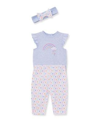 Baby 3 Piece Set | Rainbow | Little Me - The Ridge Kids