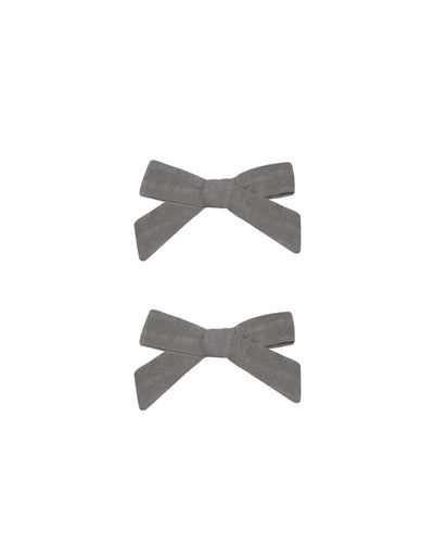 Baby & Toddler Bow with Clip Set | Ink | Rylee and Cru - The Ridge Kids