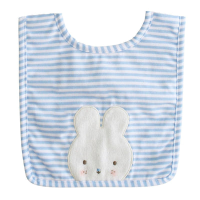 Baby Bib | Bunny bib- Blue | Alimrose - The Ridge Kids