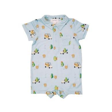 Baby Boys Shortie | Golfing Avocados | Angel Dear - The Ridge Kids