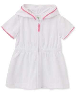 Baby Cover Up | Zip Swim cover up- Terrycloth | Little Me - The Ridge Kids