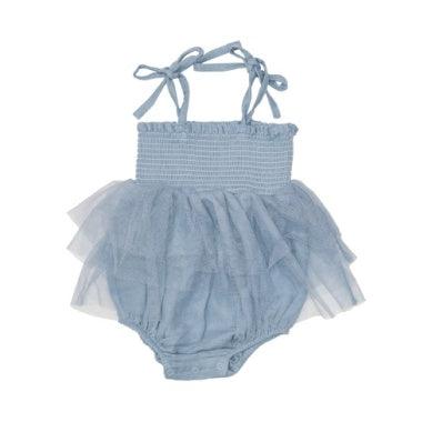 Baby Girl Bubble | Tutu Bubble - Blue | Angel Dear - The Ridge Kids