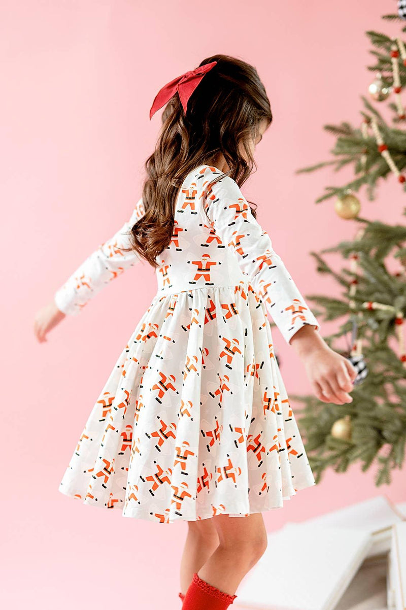 Baby Girls Dress | Gwendolyn- Santa Angels | Ollie Jay - The Ridge Kids