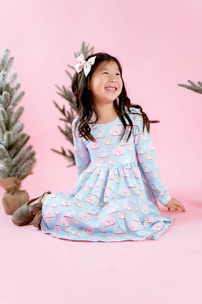 Baby Girls Dress | Gwendolyn- Snow Globe | Ollie Jay - The Ridge Kids