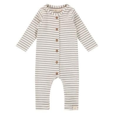 Baby Onepiece | Baby Suit- Grey Stripe | BABYFACE - The Ridge Kids