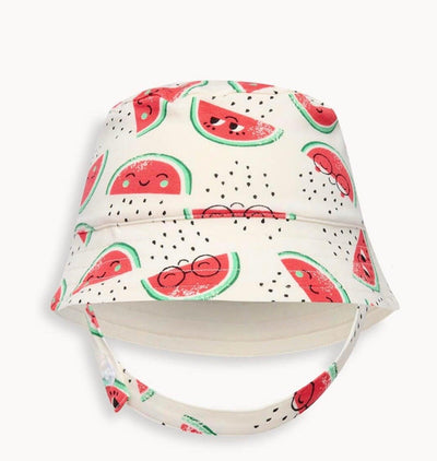 Baby Unisex Organic Cotton Sunhat | Watermelon | The Bonnie Mob - The Ridge Kids