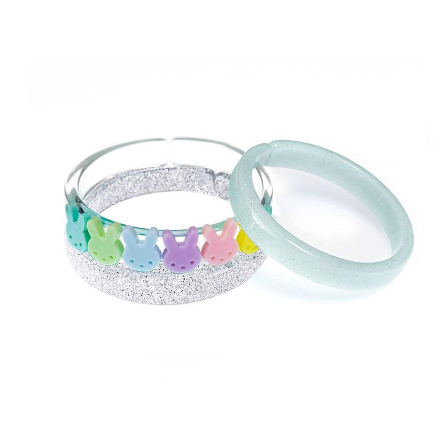 Bangle Set | Colorful Pastel Bunnies - Set /3 | Lilies and Roses NY - The Ridge Kids