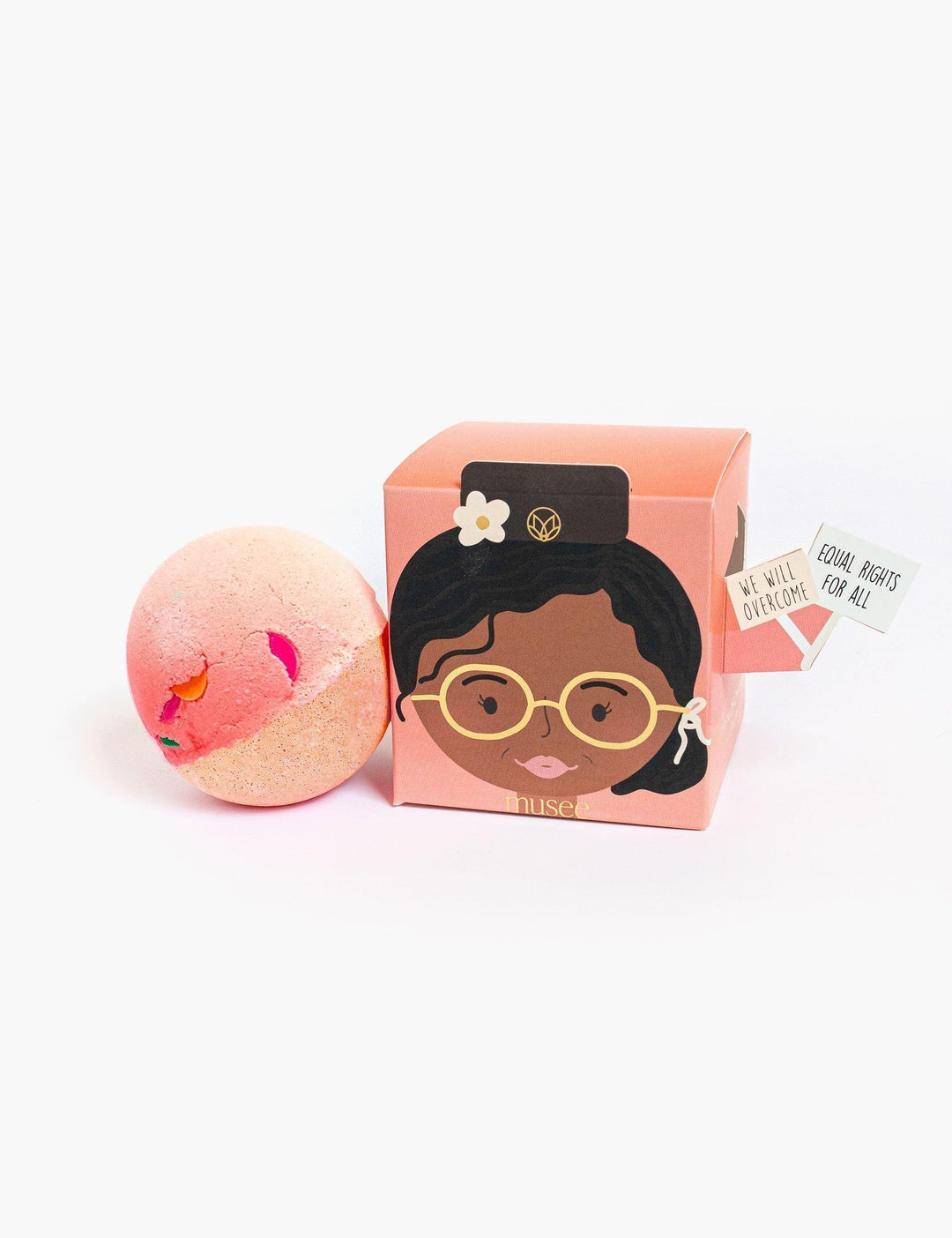 The Bomb Rosa Bath Bomb | Women of Change Rosa Parks | Musee Bath – The Ridge Kids