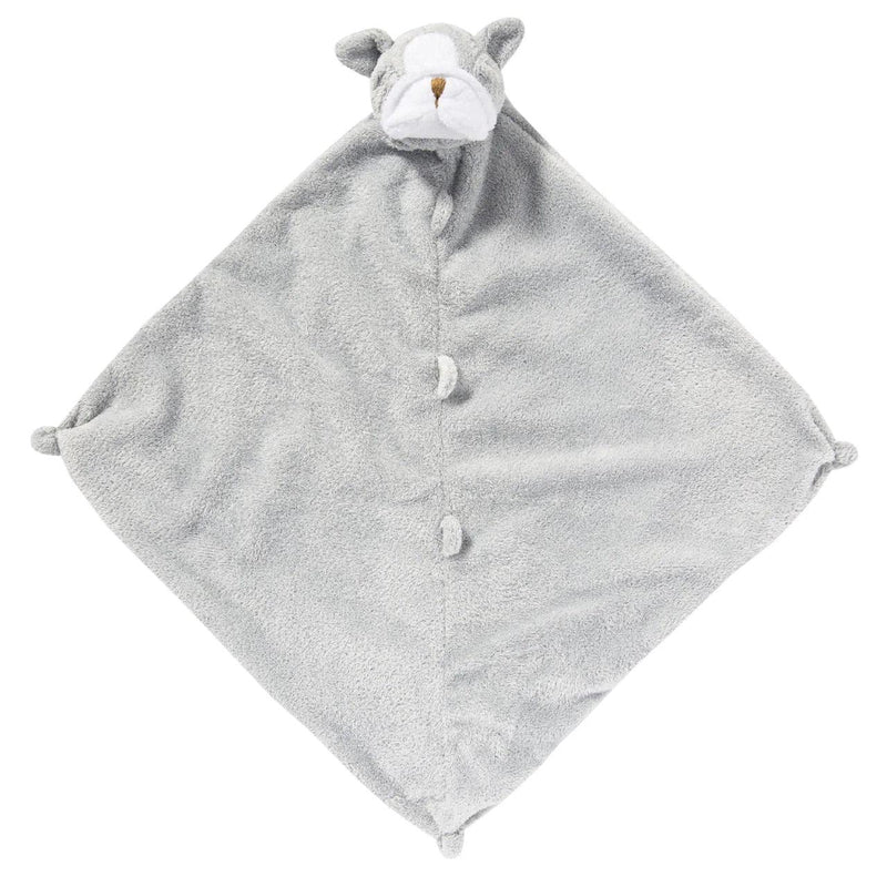 Blankie Soother | Grey Bulldog Blankie | Angel Dear - The Ridge Kids