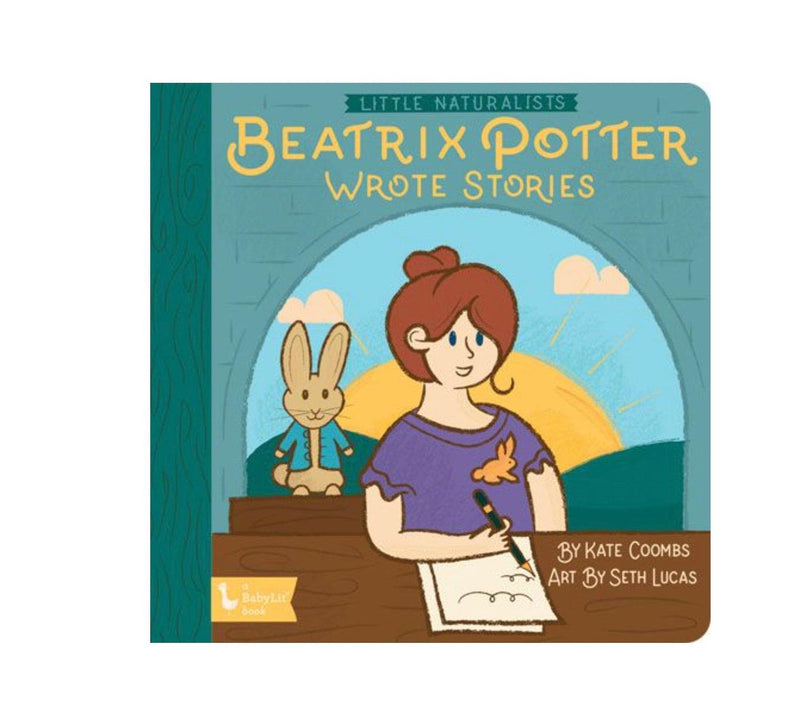 Board Book | Little Naturalists: Beatrix Potter Wrote Stories | Reading Age 0-3 Years Old |BabyLit - The Ridge Kids