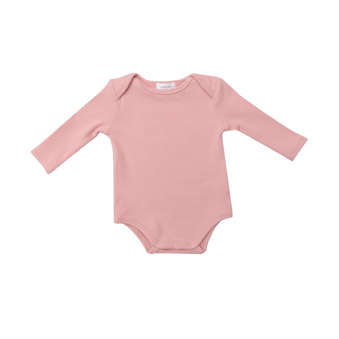 Bodysuit | Powder Soft Pink | Angel Dear - The Ridge Kids