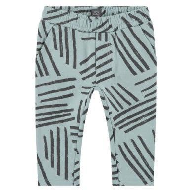 Boys Pants | Blue Printed Sweatpants | BABYFACE - The Ridge Kids