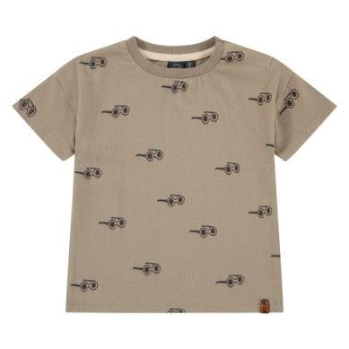 Boys Shirt | Graphic- Sunglasses Taupe | Babyface - The Ridge Kids